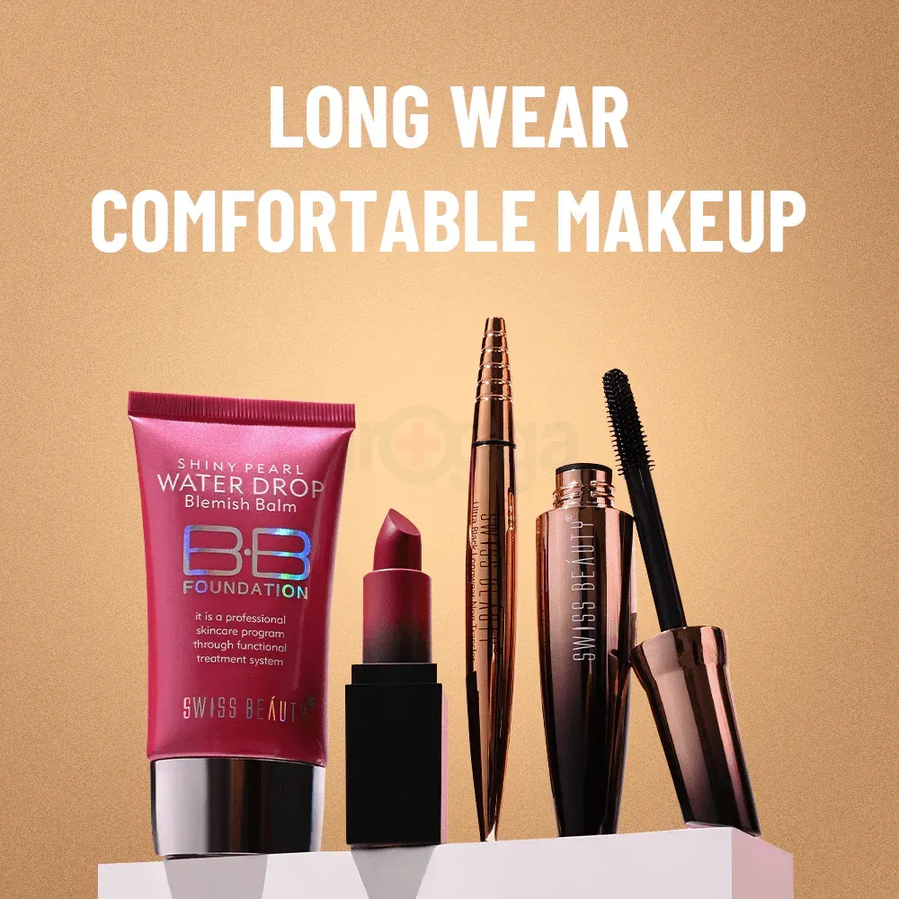 Swiss Beauty Lift & Curl 4D Intense Volume Waterproof Mascara  