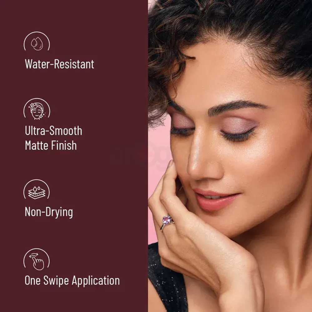 Swiss Beauty Pure Matte Lipstick - 203 Hazlenut  