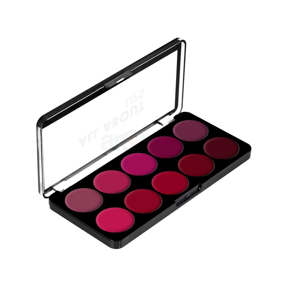Swiss Beauty All About Lips 10 Color Matte Lip Palette - 02  