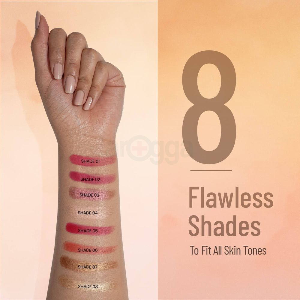 Swiss Beauty 8 Color Ultra Blush Palette - 03  