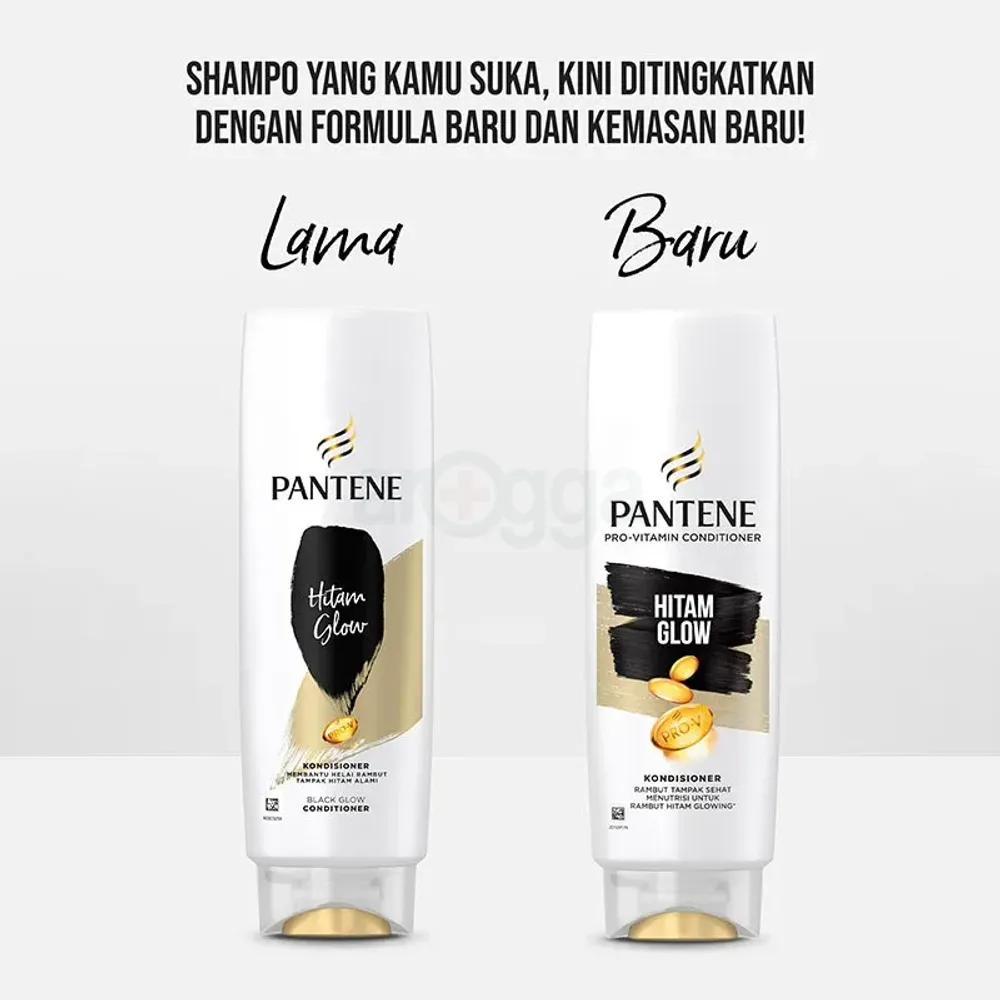 Pantene Pro Vitamin Hitam (Black) Glow Conditioner  