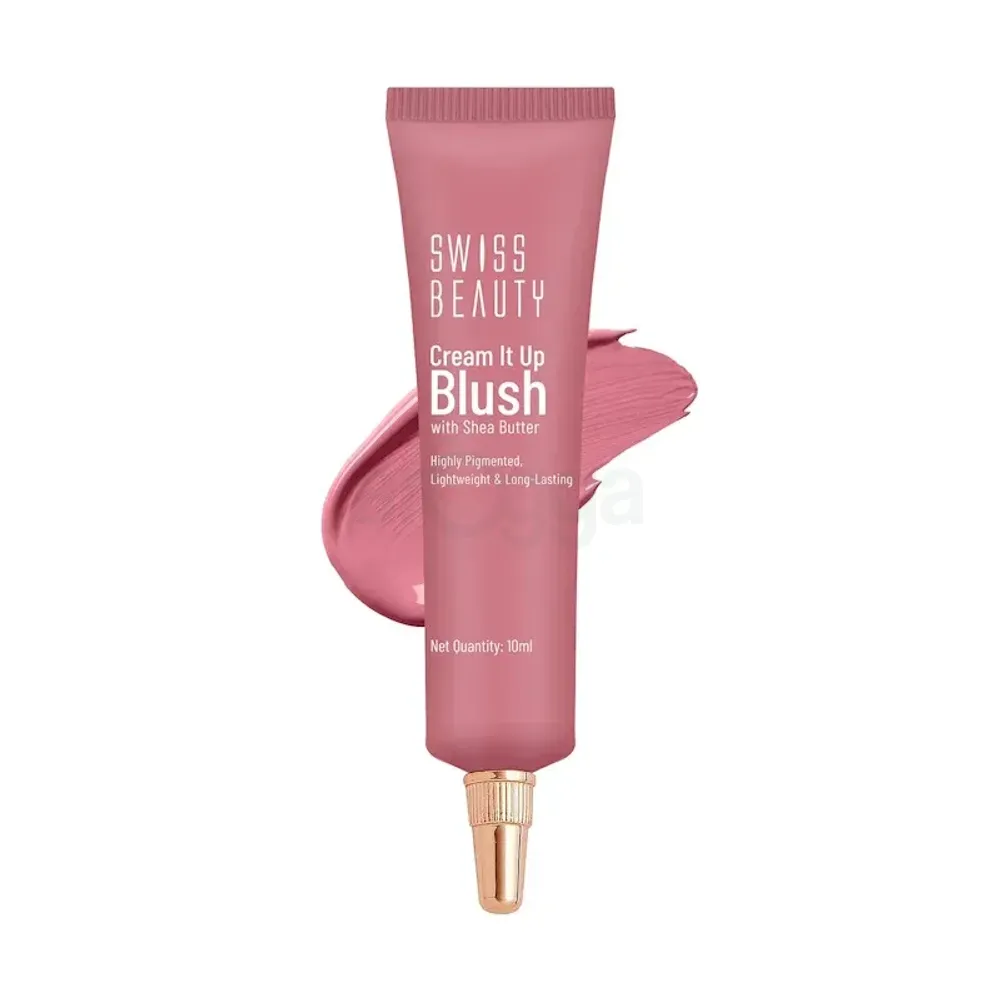 Swiss Beauty Cream It Up Blush with Shea Butter Shade 05: Cheek-O-Pink  