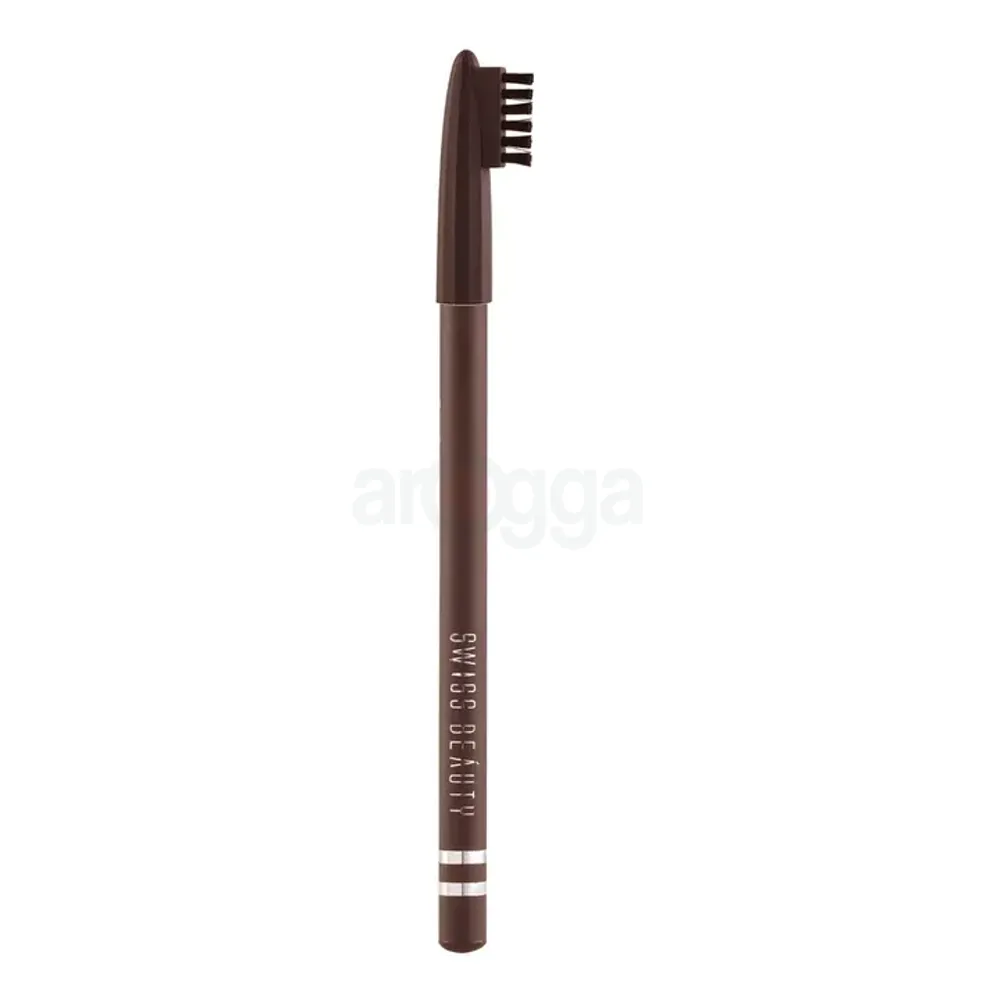 Swiss Beauty Eyebrow Pencil - 102 Dark Brown  