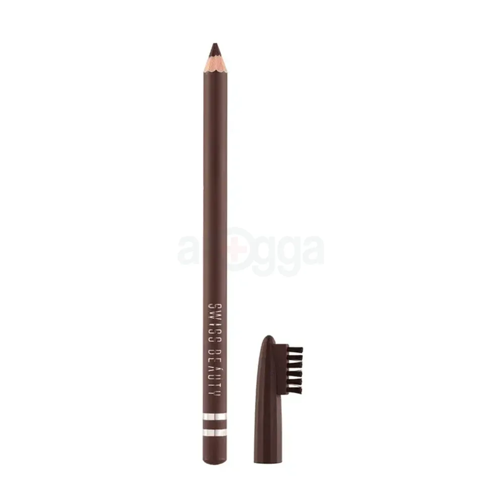 Swiss Beauty Eyebrow Pencil - 102 Dark Brown  