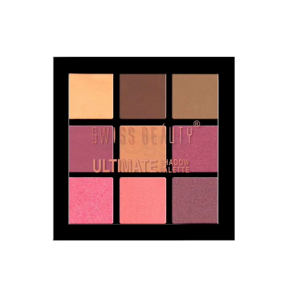 Swiss Beauty Ultimate 9 Color Eyeshadow Palette - 01  