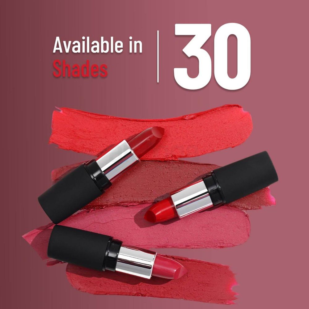 Swiss Beauty Pure Matte Lipstick - 221 Hot Red  