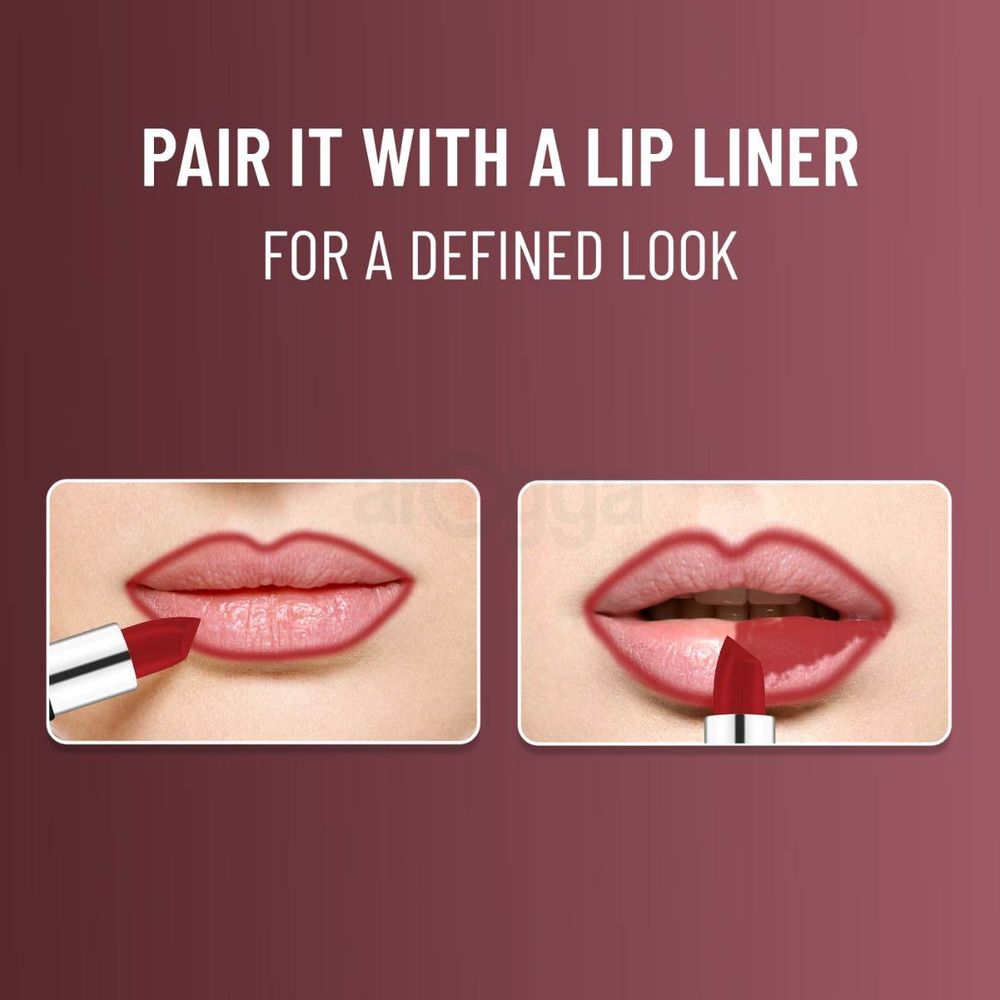Swiss Beauty Pure Matte Lipstick - 221 Hot Red  