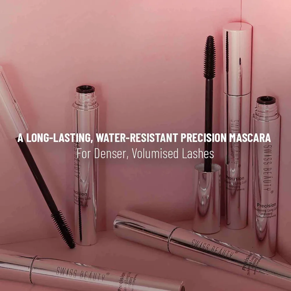 Swiss Beauty Precision Mascara - Black  