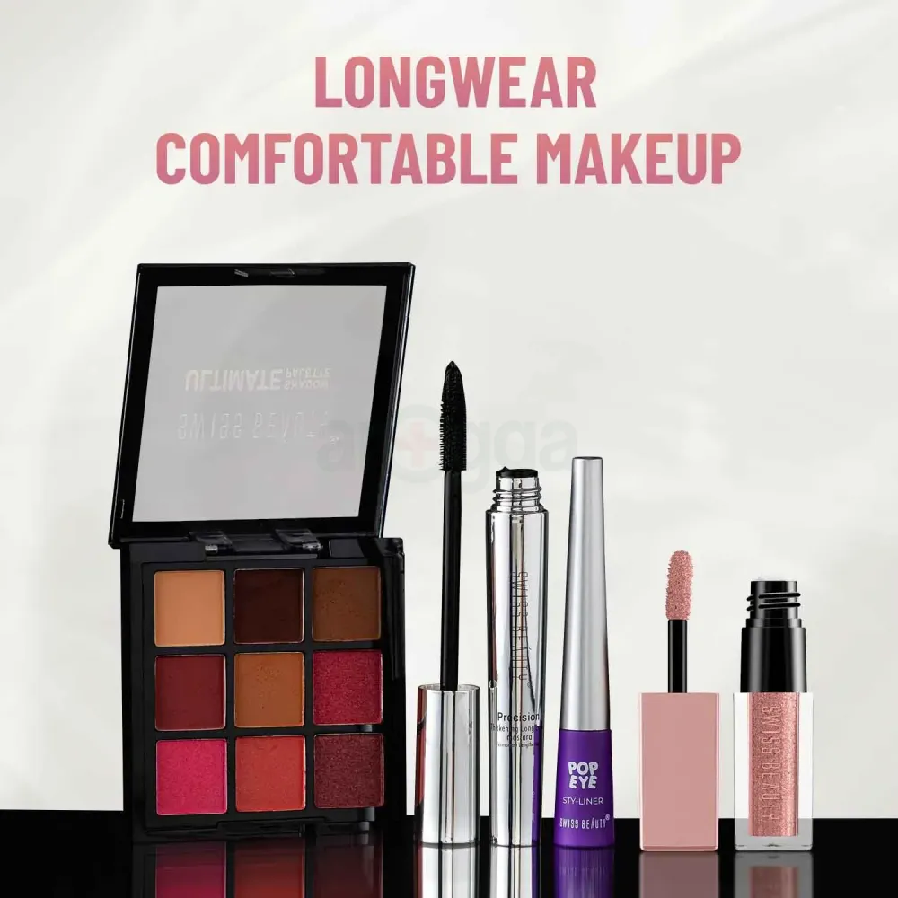 Swiss Beauty Precision Mascara - Black  