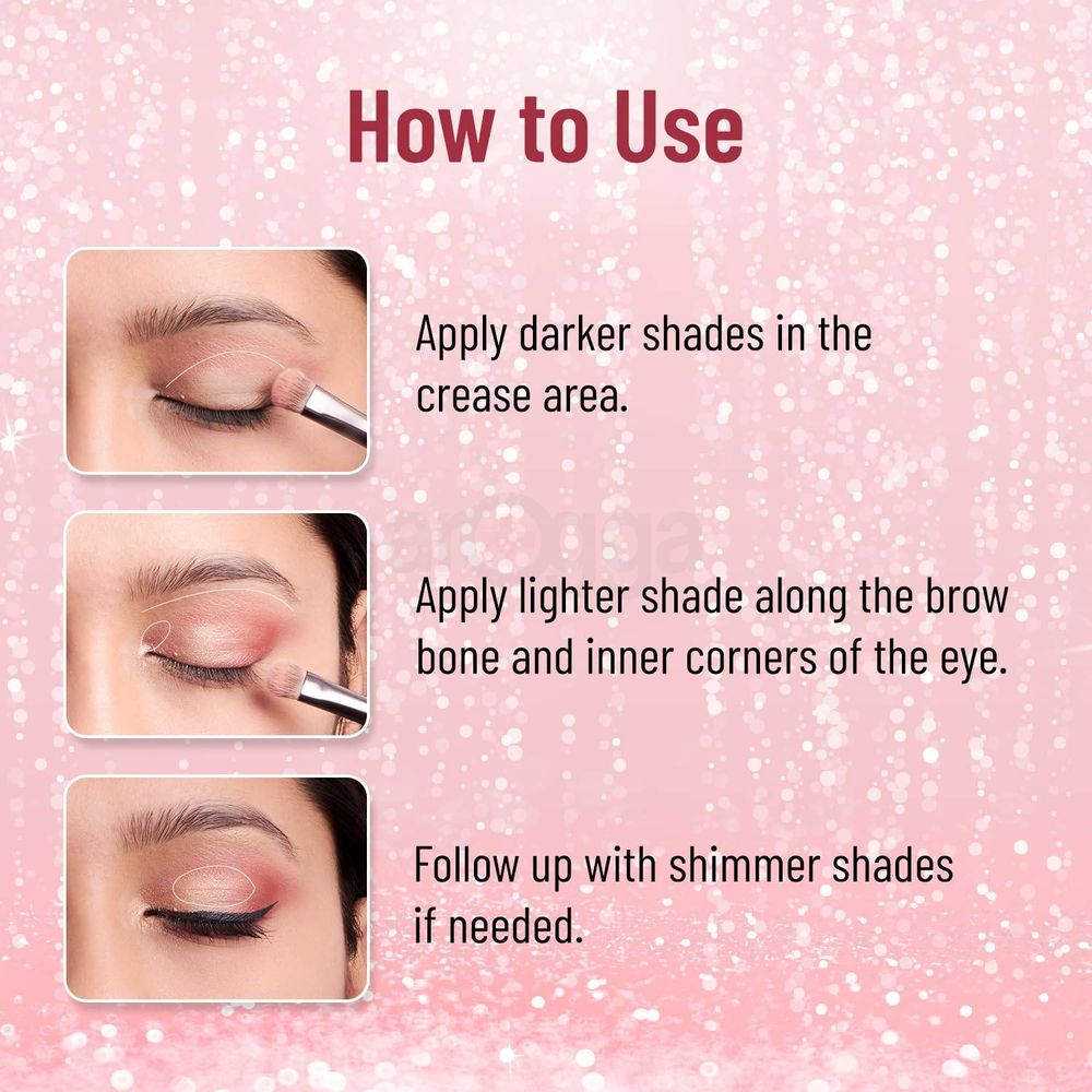 Swiss Beauty Power Stage The Mystic Glam Eyeshadow Palette with 20 Colors  