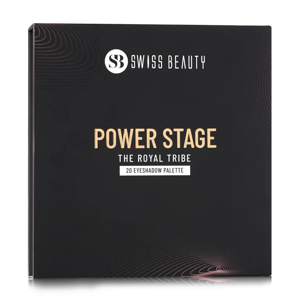 Swiss Beauty Power Stage The Mystic Glam Eyeshadow Palette with 20 Colors  