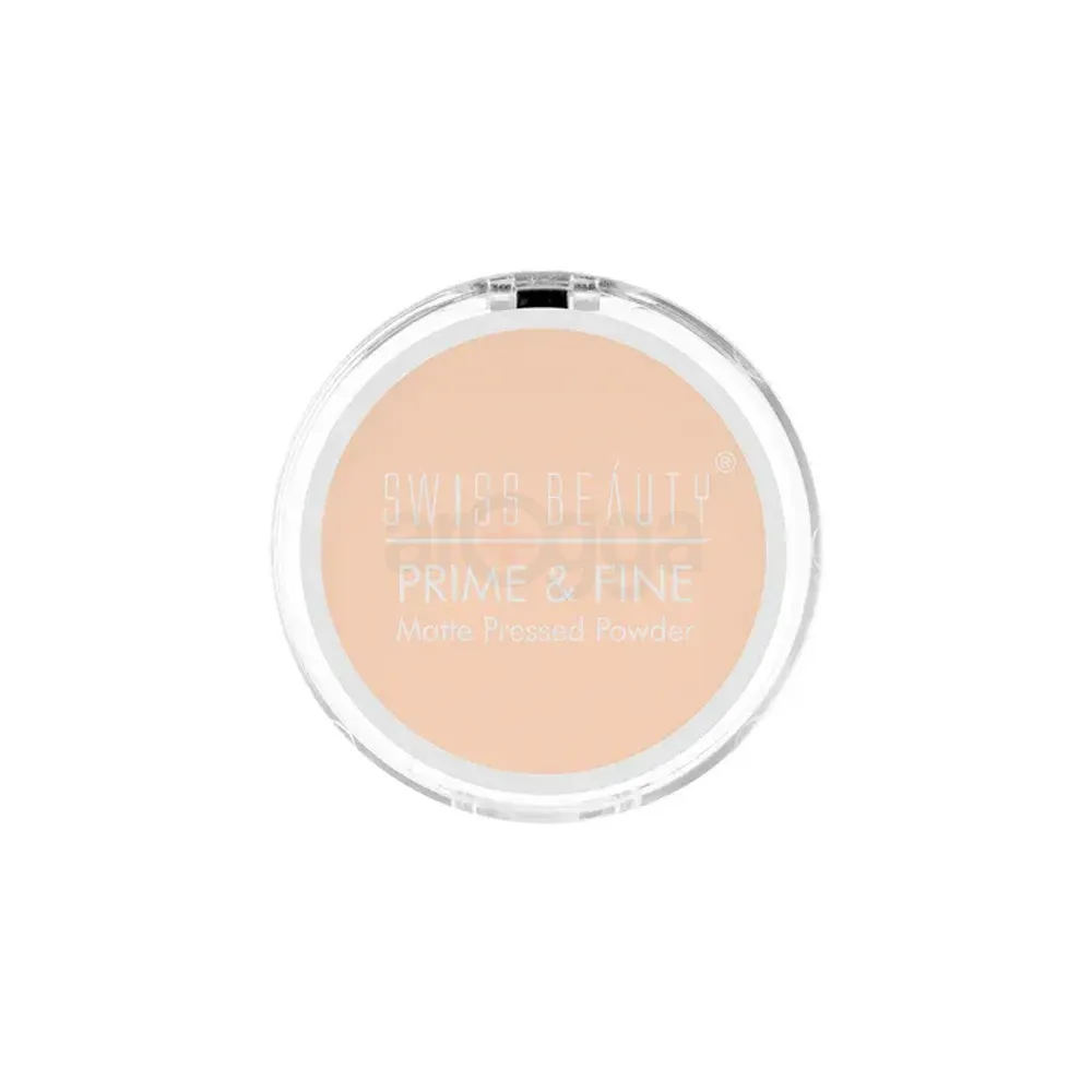 Swiss Beauty Prime & Fine Matte Pressed Powder - Classic Ivory 01  