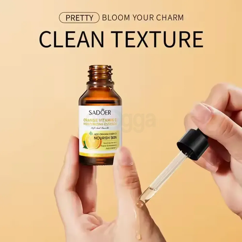 Sadoer Orange Vitamin C Moisturizing Essence Serum 15ml  