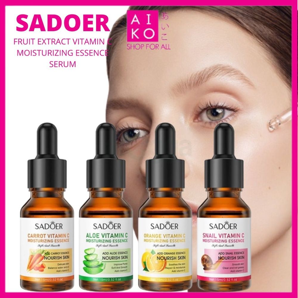 Sadoer Snail Vitamin C Moisturizing Essence Serum 15ml  