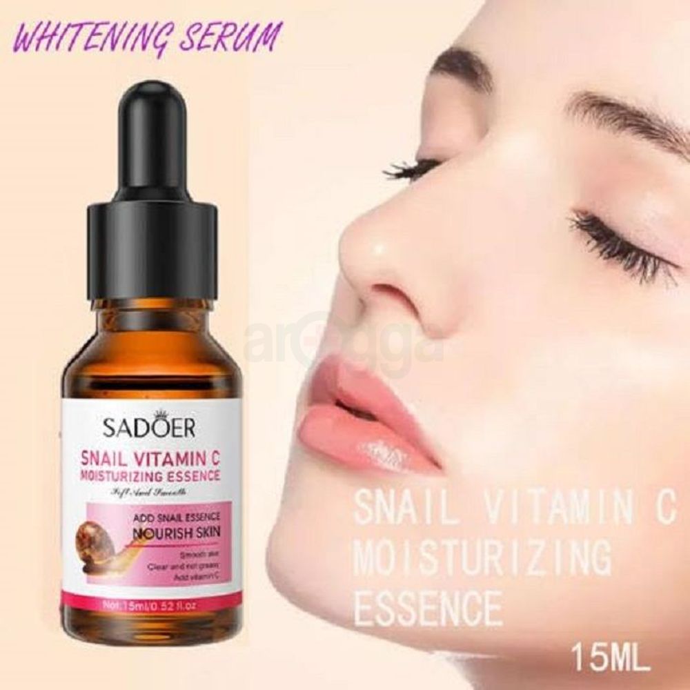 Sadoer Snail Vitamin C Moisturizing Essence Serum 15ml  