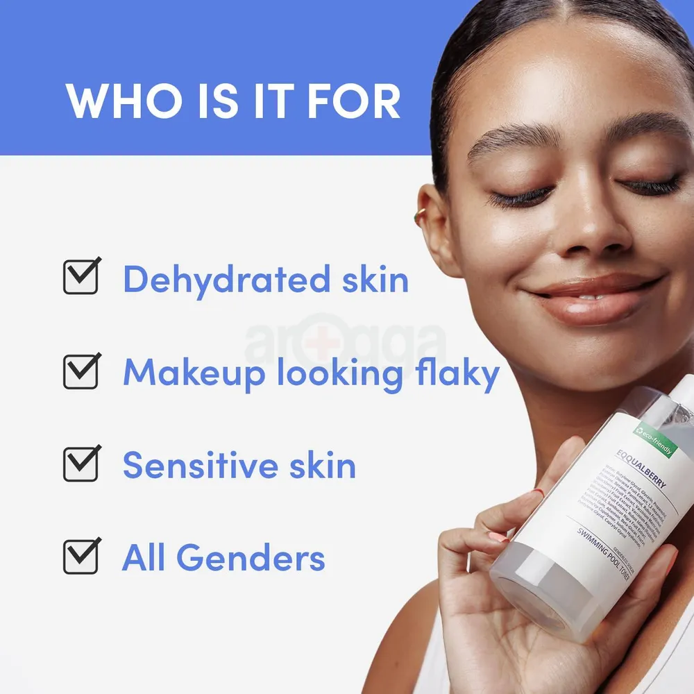 Eqqualberry Moisture Exfoliating Swimming Pool Toner  