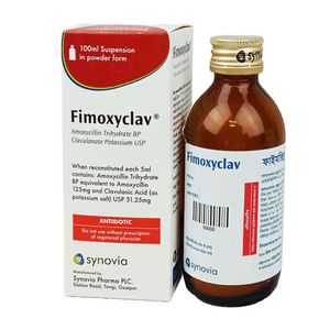 Fimoxyclav 125mg+31.25mg/5ml Powder for Suspension