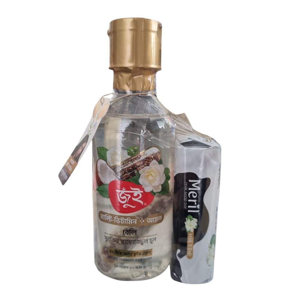 Jui Multivitamin Beli Oil 200ml (Get Meril Milk & Beli 75g FREE)  