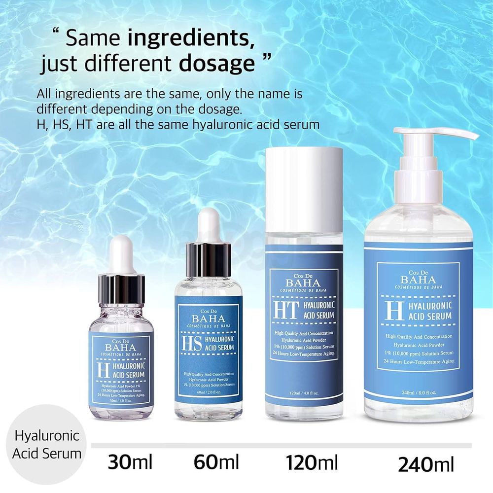 Cos DE BAHA H Hyaluronic Acid Serum  