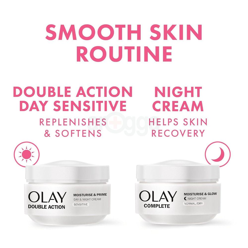 Olay Double Action Moisture & Prime Day Cream for Normal / Dry Skin  