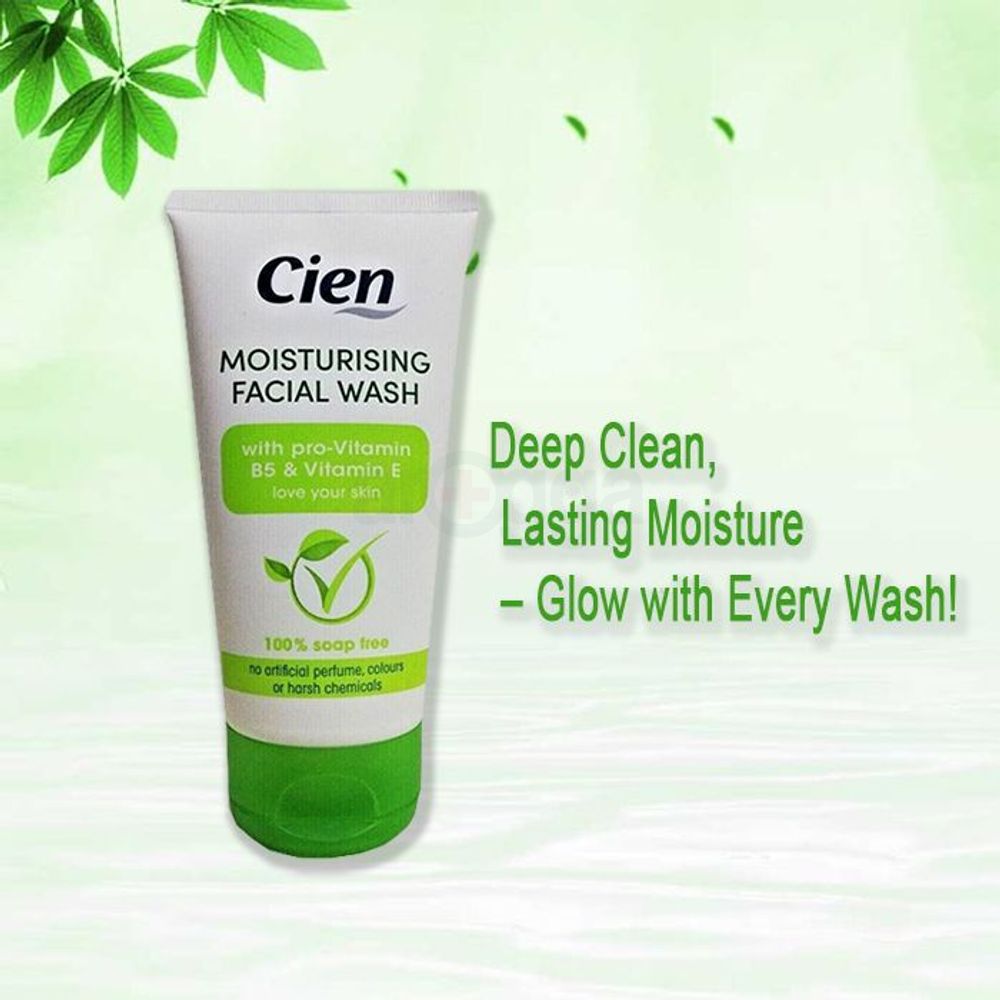 Cien Moisturising Facial Wash with Pro-Vitamin B5 & Vitamin E  