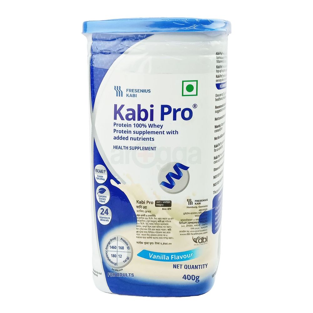 Kabi Pro Vanilla Flavour 400gm 400gm powder