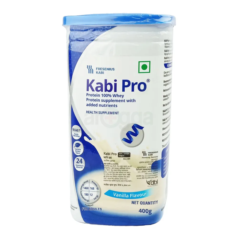Kabi Pro Vanilla Flavour 400gm  