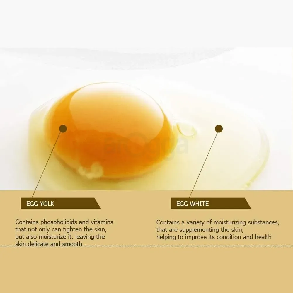 Bioaqua Rejuvenating Egg Facial Sheet Mask - 25g  