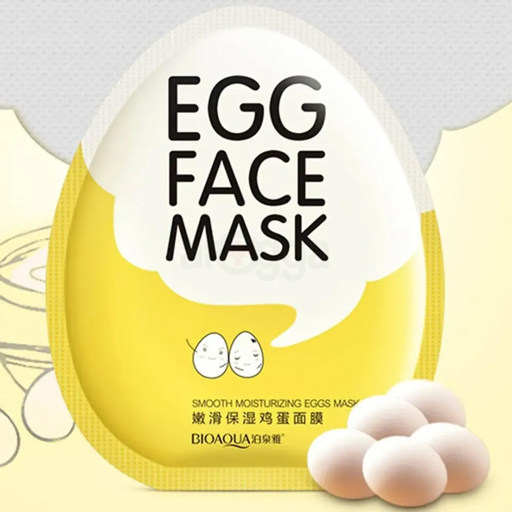 Bioaqua Rejuvenating Egg Facial Sheet Mask - 25g  