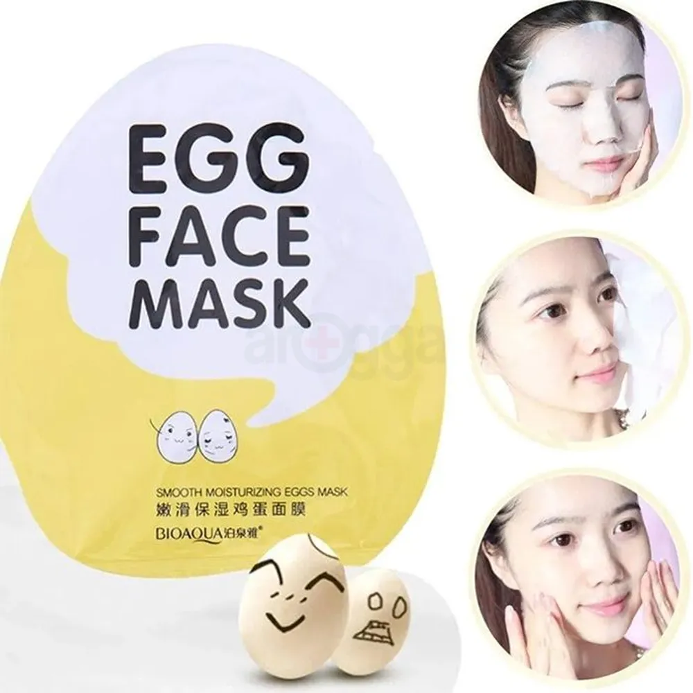 Bioaqua Rejuvenating Egg Facial Sheet Mask - 25g  