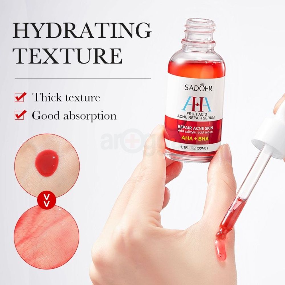 Sadoer AHA + BHA Repair Salicylic Acid Serum for Acne Skin Repair 30ml  