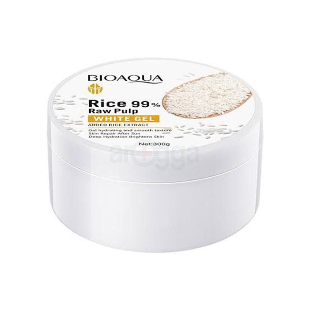 Bioaqua Rice 99% Raw Pulp White Gel - 300g  
