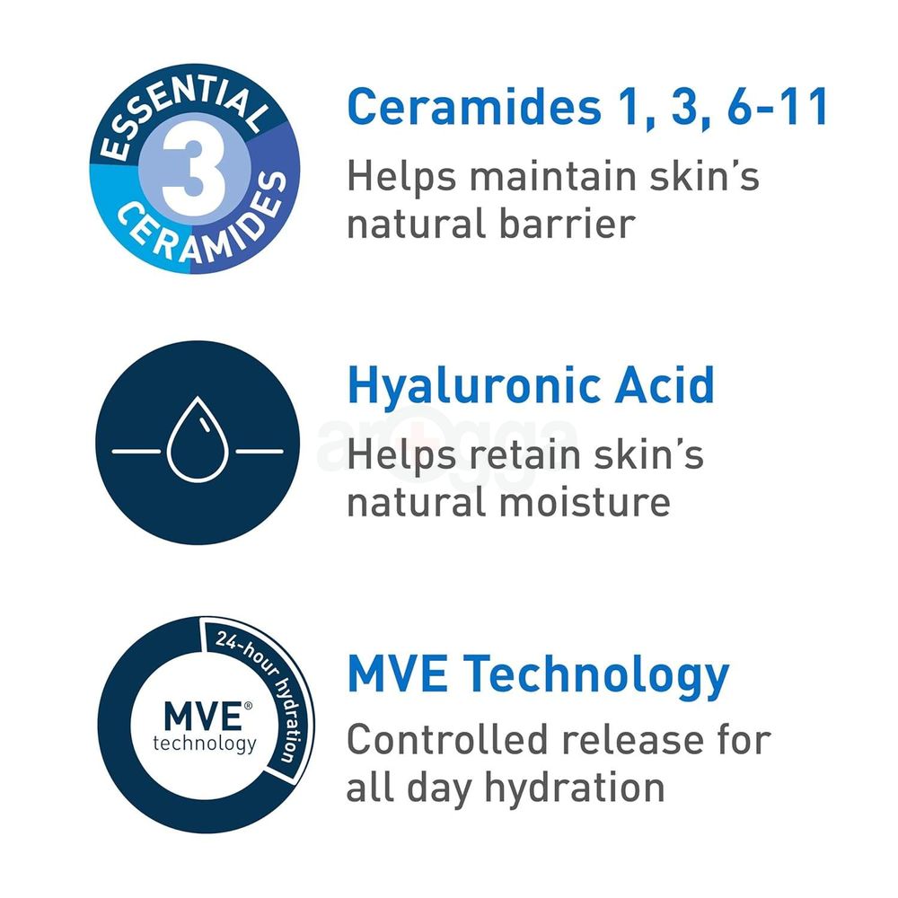 Cerave Ultra Light Weightless Moisturizing Gel for All Skin Types  