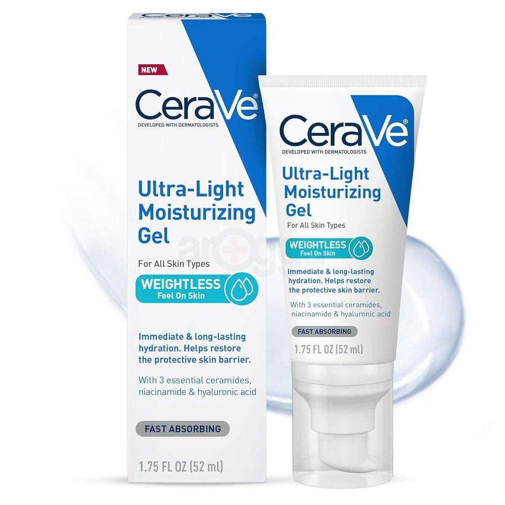 Cerave Ultra Light Weightless Moisturizing Gel for All Skin Types  