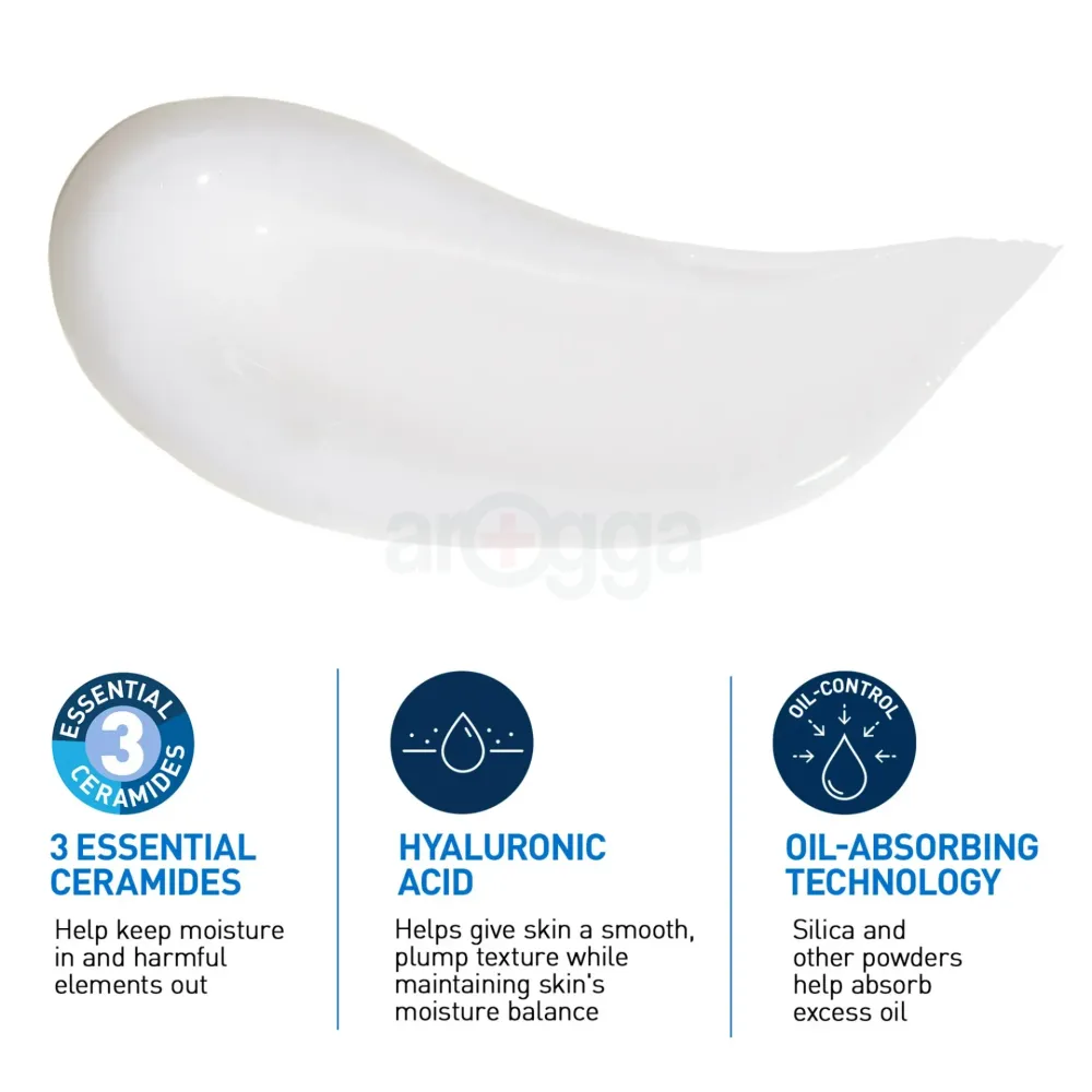 Cerave Oil Controling Moisturizing Gel Cream for Combination to Oily Skin  