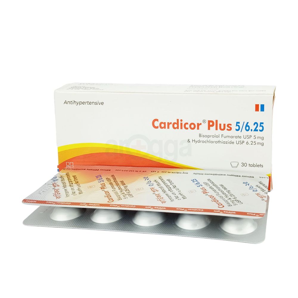 Cardicor Plus 5/6.25 5/6.25mg tablet