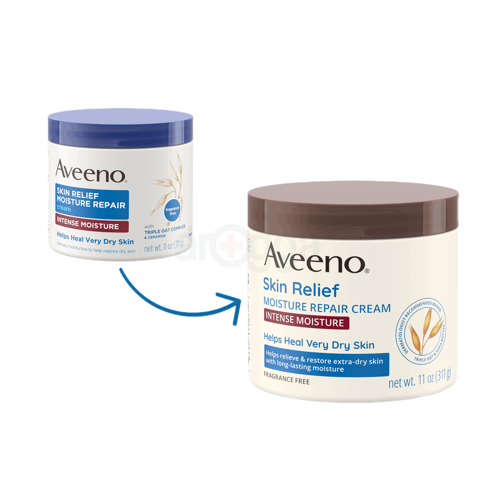 Aveeno Skin Relief Intense Moisture Repair Cream for Vey Dry Skin  