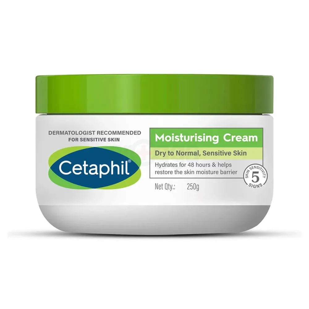 Cetaphil Moisturising Cream for Very Dry to Dry, Sensitive Skin 250gm  