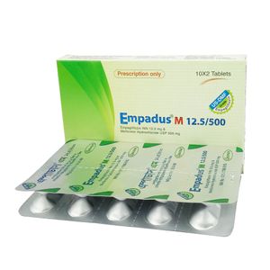 Empadus M 12.5/500 12.5mg/500mg tablet