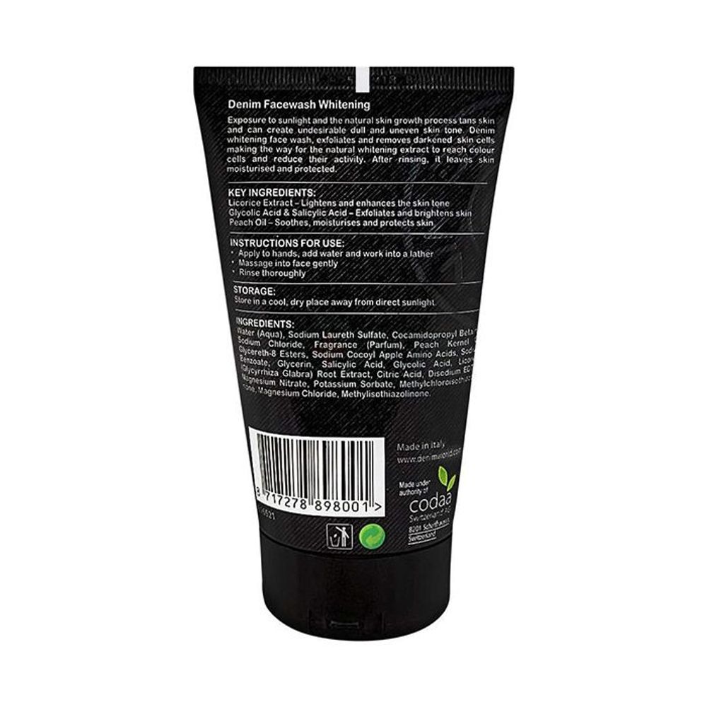 Denim Whitening Face Wash 100ml  