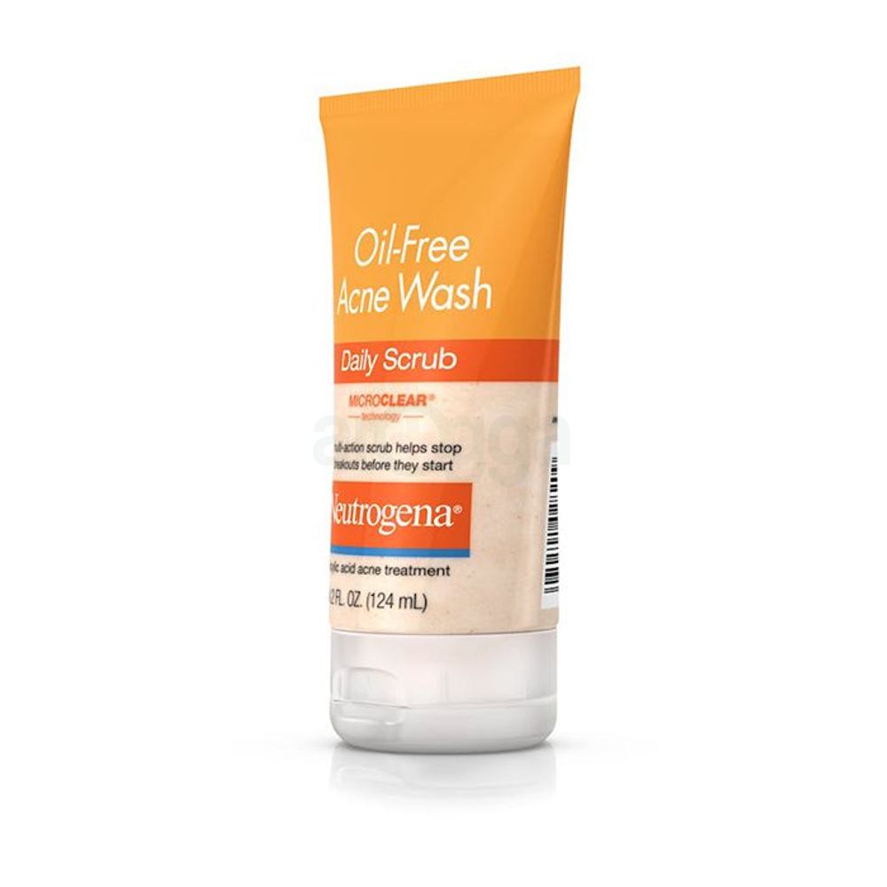 Neutrogena Oil Free Acne Wash Daily Scrub  