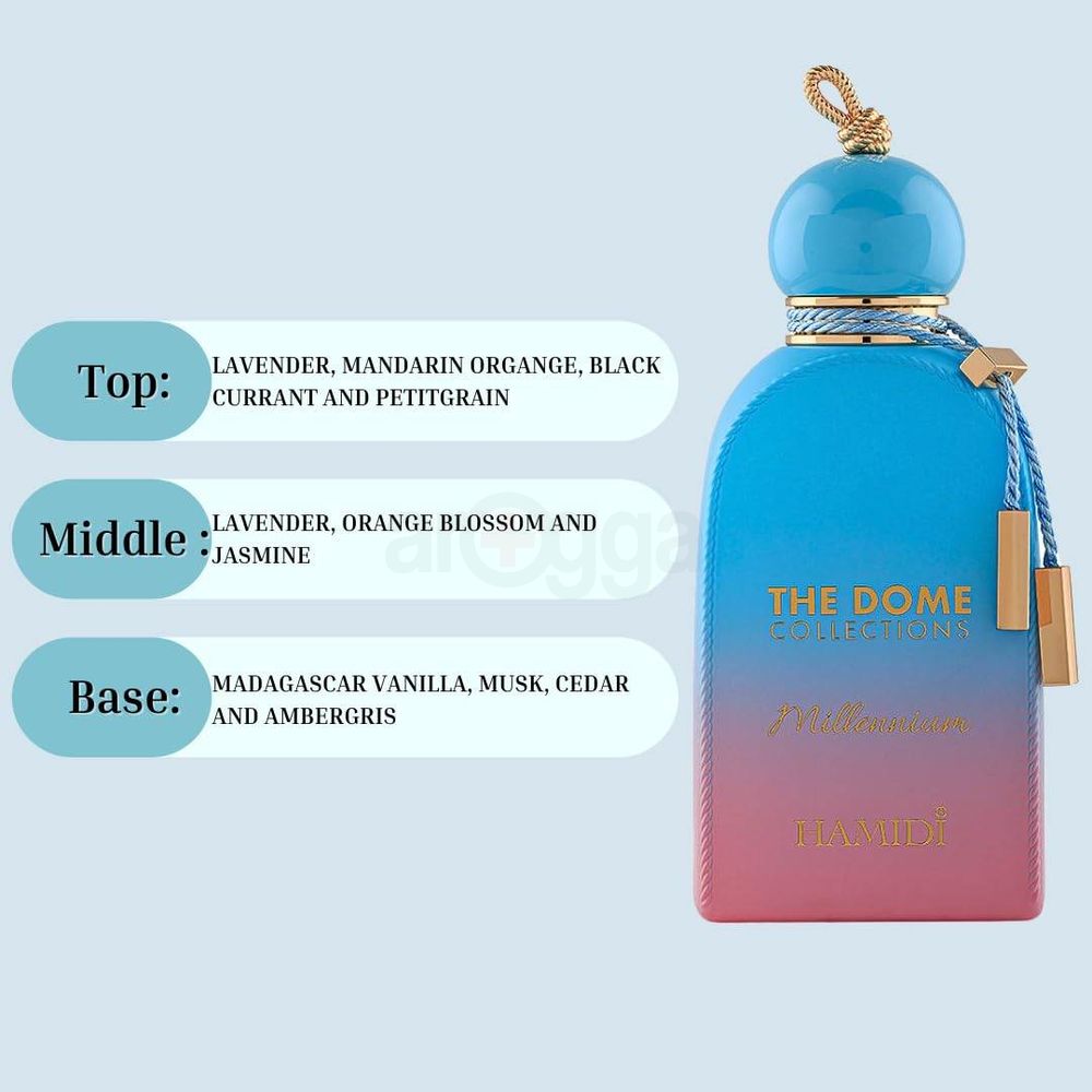 Hamidi Millennium The Dome Collection Eau De Parfum for Men & Women  