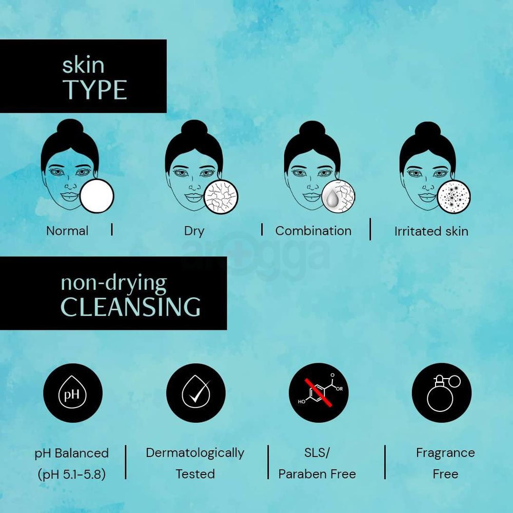 Deconstruct Hyaluronic Acid Hydrating Face Wash with 0.5% Amino Acid & 0.1% Hyaluronic Acid  