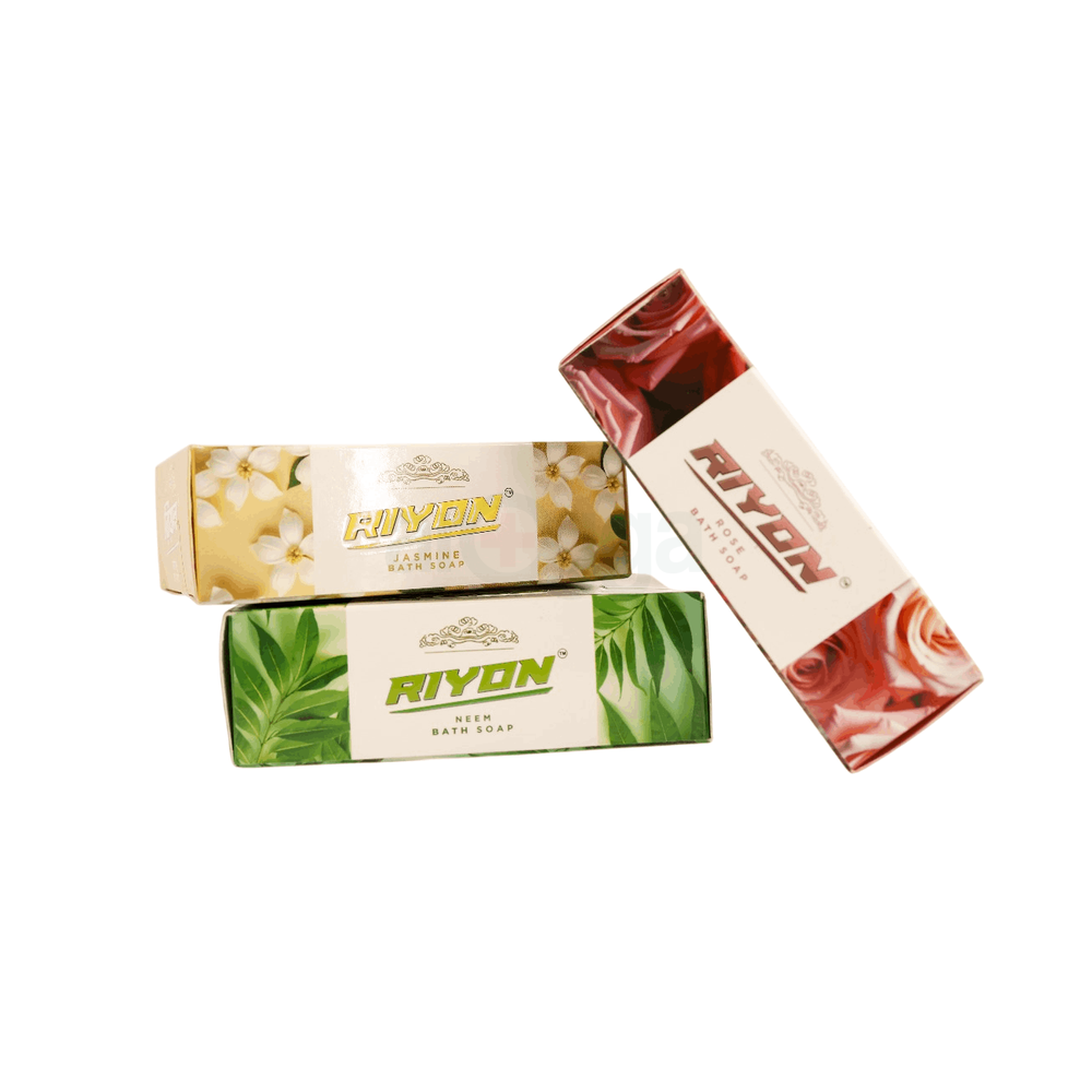 Riyon Beauty Soap Combo Set (Rose, Jasmine and Neem Flavor)  