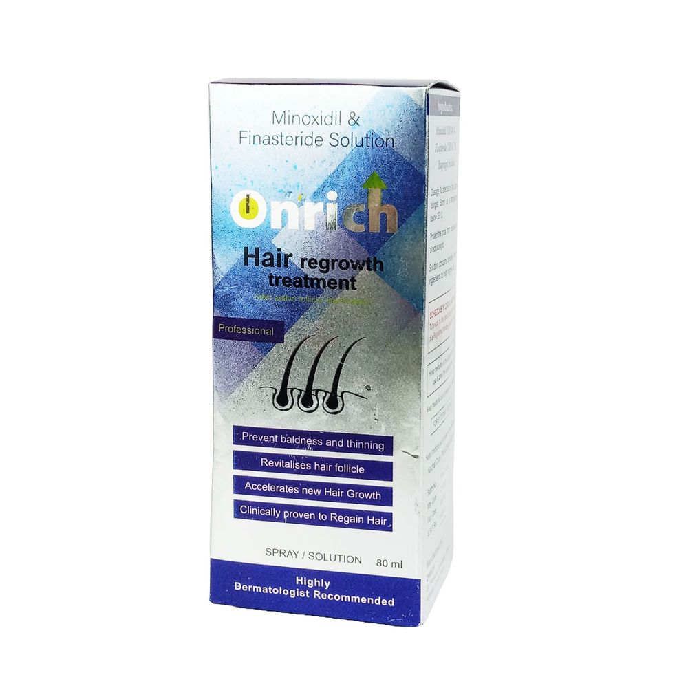 Onrich Hair Regrowth Treatment 80ml 80ml scalp_solution