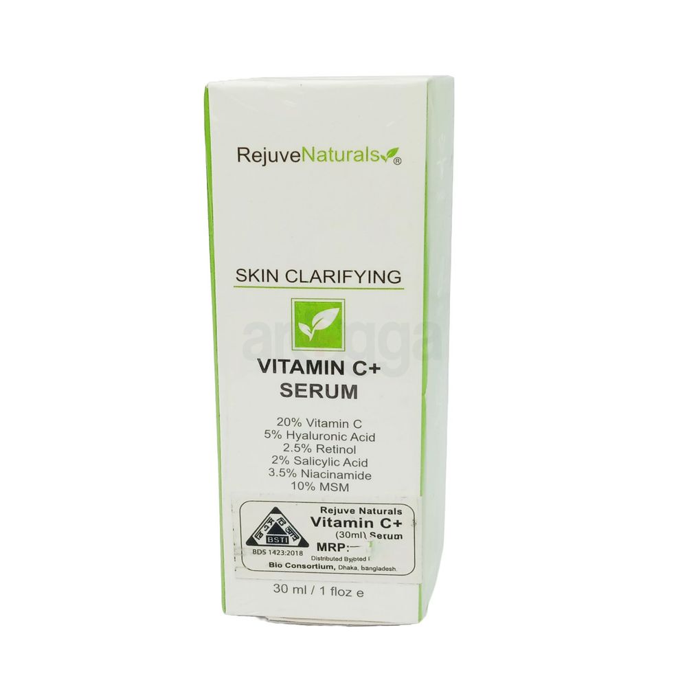 RejuveNaturals Skin Clarifying Vitamin C+ Serum 30ml 30ml serum