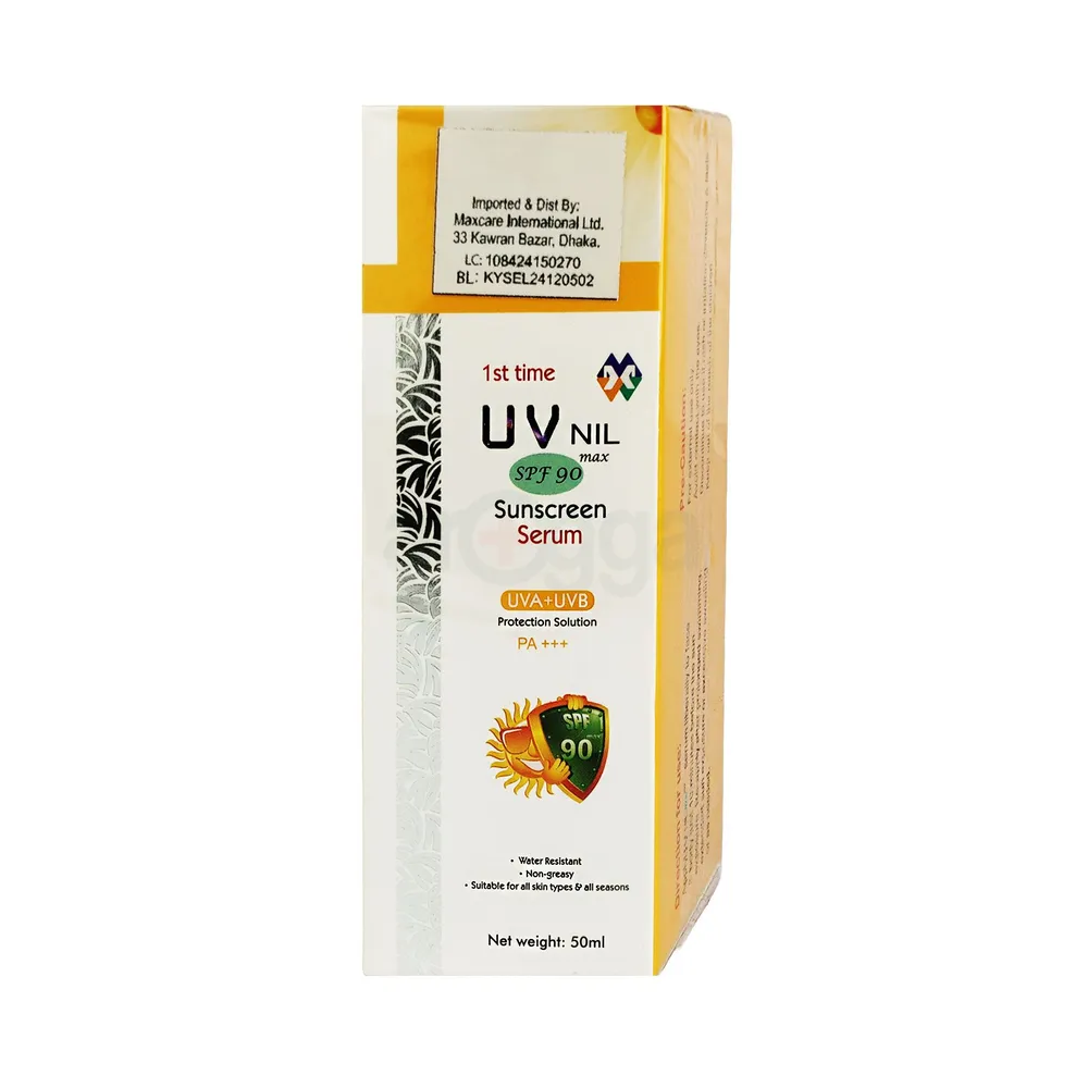 UV Nil Max SPF 90 Sunscreen Serum 50ml  