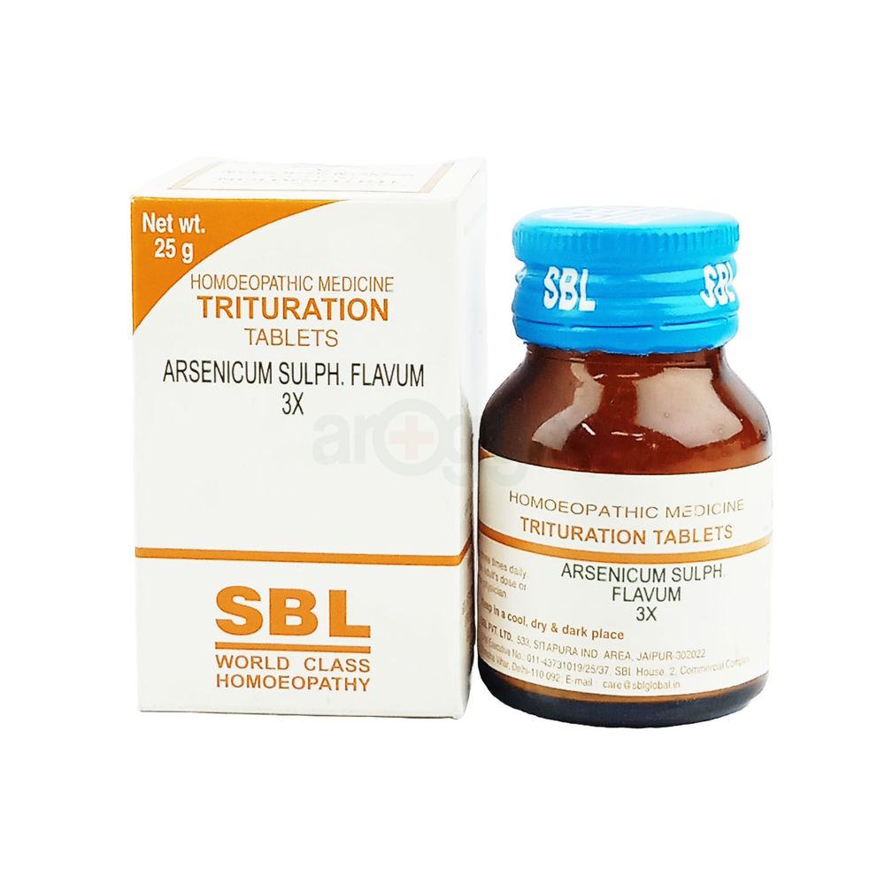 Trituration Arsenicum Sulph. Flavum 3X  