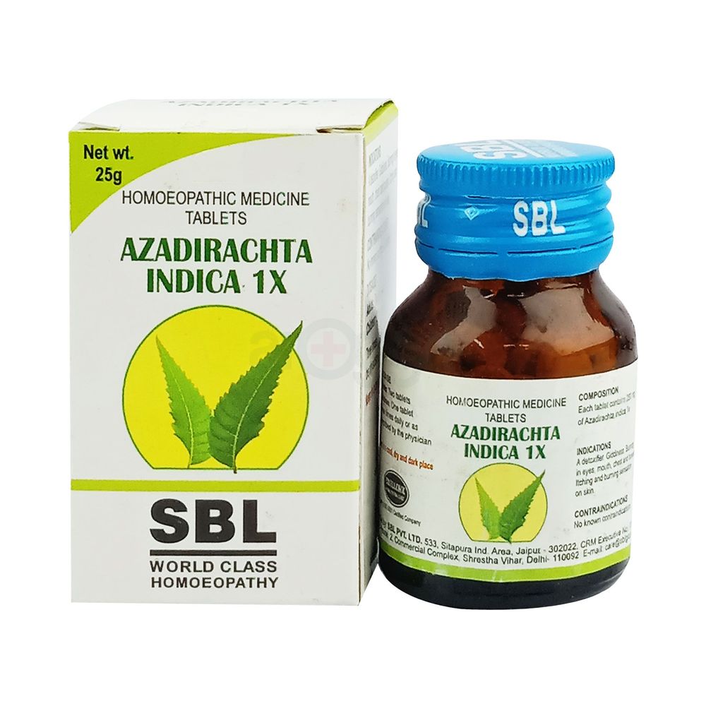 SBL Azadirachta Indica 1X 25gm  