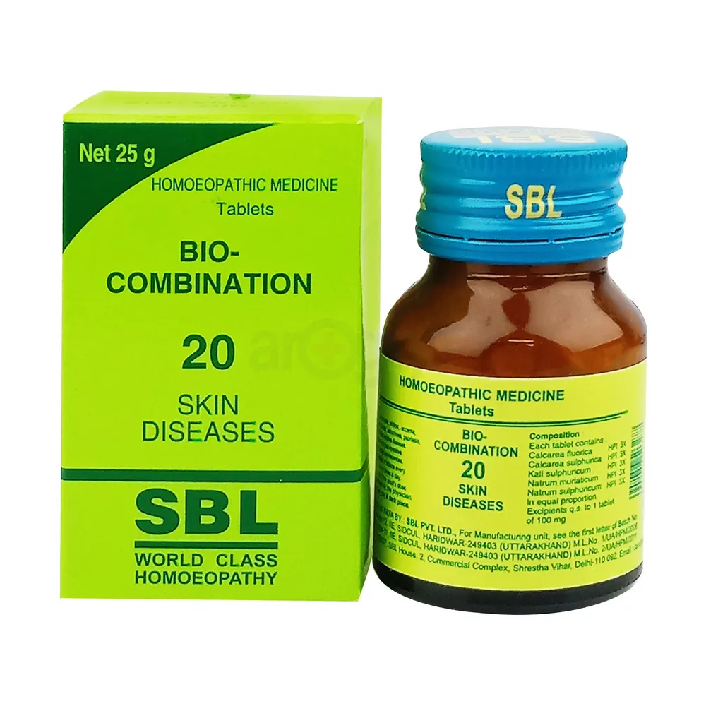 SBL Bio-Combination 20 Skin Diseases  